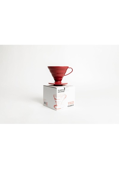 Kahve Filtresi, Plastik Size 02 Kırmızı Vd-02r