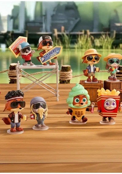 Mınıso Disney Lisanslı Zootropolis Partner Serisi Blind Box Sürpriz Figür