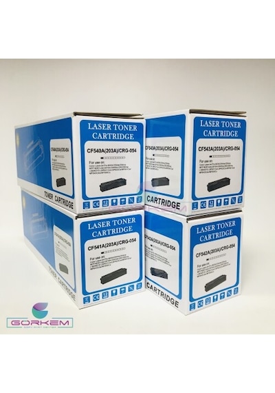 Görkembüro Canon Mf657cdw Toner Takım Set / 4 Renk