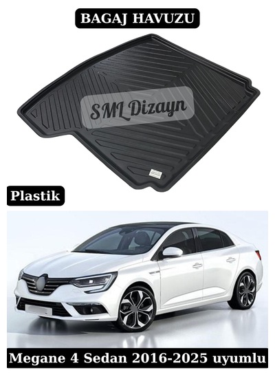 Renault Megane 4 Sedan Bagaj Havuzu 2016-2025