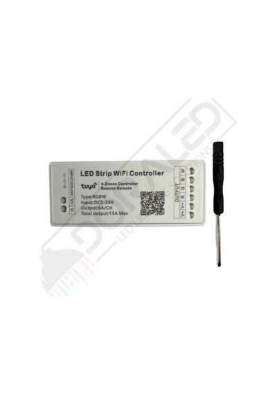 DoraLed Tuya Destekli Wifi Kontrollü RGBW Şerit Led Kontrol Cihazı