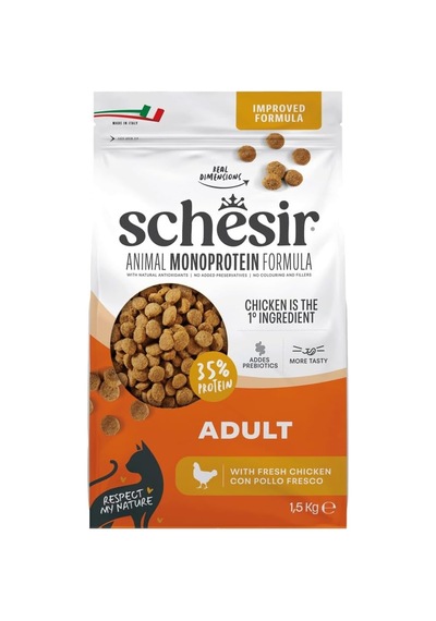 Monoprotein Tavuklu Yetişkin Kedi Maması 1,5 Kg