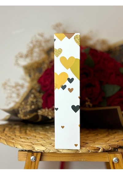 Rabsev Fotoğraf Albümü 10x15cm 200 Lük Renkli Love You Desenli Anı Albümü