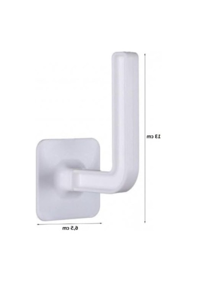 Yapışkanlı L Şekilli Çok Amaçlı Askı 50cm