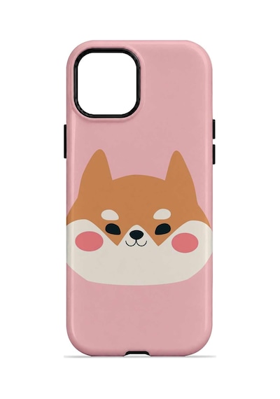 Velvoria Valestra Shiba Köpekli Apple Apple iPhone Uyumlu 15 Plus Magsafe Koruma Kılıfı Valestra Magline - Shiba Köpekli