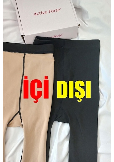 Sihirli Peluş Külotlu Çorap 001
