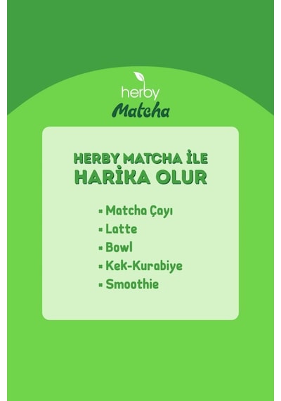 Herby Premium Matcha 4'lü Deneme Paketi