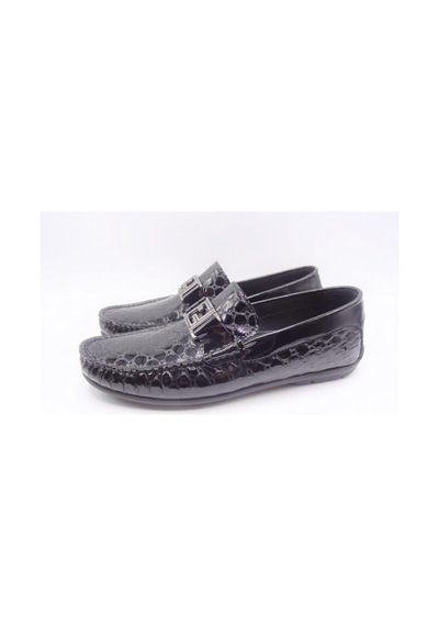 King Paolo King Shoes Siyah Rugan Erkek Ayakkabı 4013 Bej