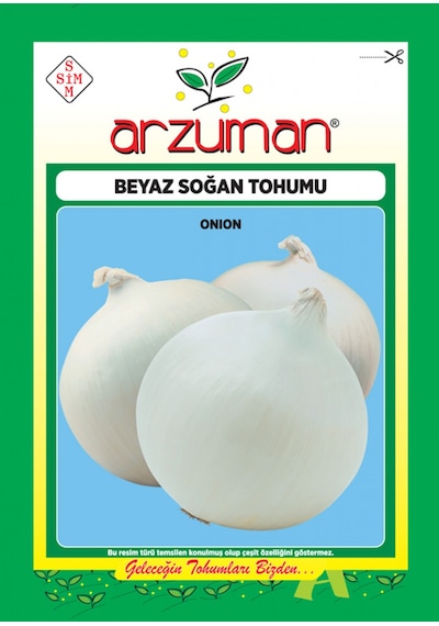 Arzuman Beyaz Kuru Soğan Tohumu 5 G