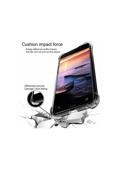 Asus Zenfone 4 Max Zc554kl Kılıf Zore Nitro Anti Shock Silikon Renksiz