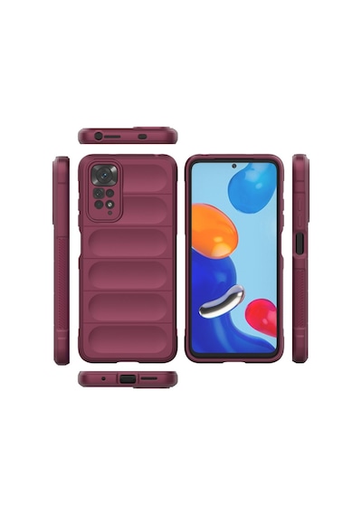 Xiaomi Redmi Note 11/ 11s Kılıf Optimum Lens Çerçeveli Silikon Kapak