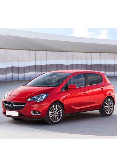 S-Dizayn Opel Corsa E Krom Cam Çıtası 6 Prç. 2015-2019