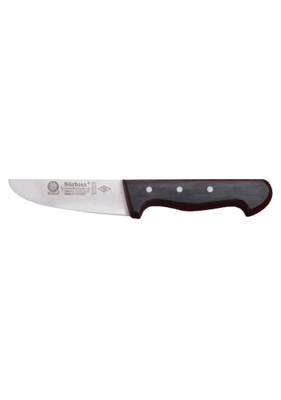 61009 - Sürmene Kasap Deri Yüzme Bıçağı 10,5 Cm Sarı