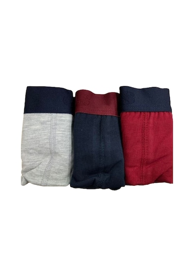 Eros 11601 Compact Pamuklu 3 Lü Boxer Set Kutulu Çok Renkli