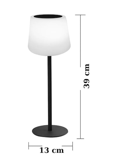 Forlife Solar Şarjlı Dekoratif Dış Mekan Led Masa Lambası