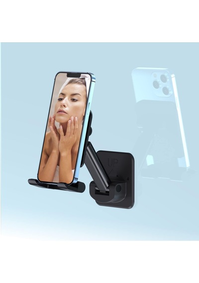 Ayarlanabilir Duvar Tipi Telefon Sabitleyici Stand - Duvara Monte Telefon Tutucu - Mutfak Banyo Ofis 89385574