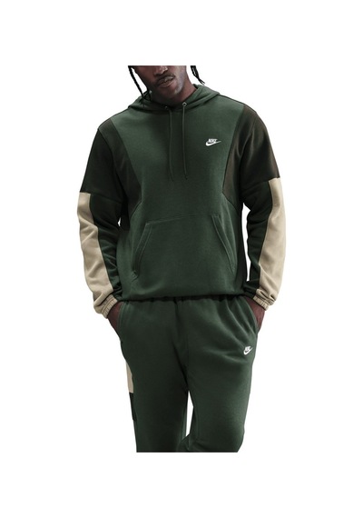 Nike Hv1165-323 Club Fleece Erkek Tracksuit Takım - Yeşil
