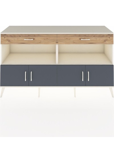 Hyperion Konsol 2 Raflı 2 Çekmeceli 4 Kapaklı 176x44x99 Aytaşı-antrasit/çam Aytası/antrasıt - Aytası Hyperion Konsol 2 Raflı 2 Çekmeceli 4 Kapaklı 176x44x99 Aytaşı-antrasit/çam Aytası/antrasıt - Aytası