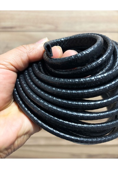 Oto Kapı Fitili, Çizilme Çarpmalarda Önleyici, Araç Kapı Koruyucu, 5 Metre Siyah