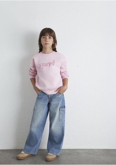 Mavi - Pembe Sweatshirt 7s10162-70973 Pembe