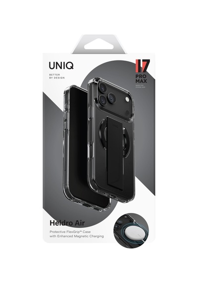 Apple Uyumlu iPhone 17 Pro Max Kılıf Heldro Tutma Bandı Ve Bilek Askısı Premium Yüksek Dayanıklı Koruma Kapak Siyah Apple Uyumlu iPhone 17 Pro Max Kılıf Heldro Tutma Bandı Ve Bilek Askısı Premium Yüksek Dayanıklı Koruma Kapak Siyah