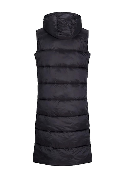 Jack & Jones 12245694 Jxnora Lightweight Long Vest Otw Şişme Yelek Siyah 001