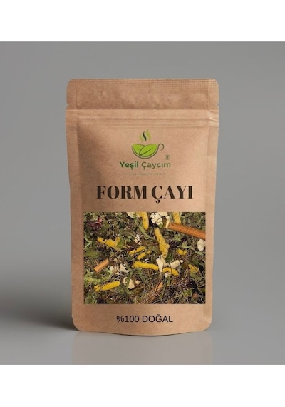 Birinci Sınıf Organik Form Çayı, Rize İlk Hasat Yeşil Çay, %100 Doğal, El Yapımı, 50 Gr