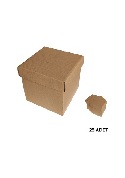 Kapaklı E-ticaret Hediye Kutusu, Kraft Kare Kargo Paketleme Kutus Diğer