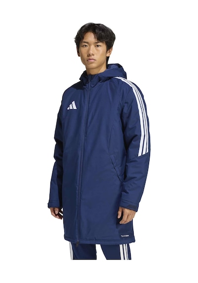 Tenabl/whıte Adidas Erkek Futbol Kaban Tiro26 Parka Ka8022 Mavi