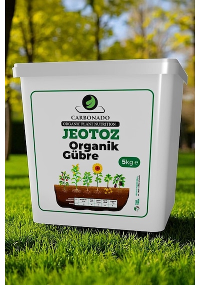 Jeotoz Organik Gübre 5 Kg %100 Doğal, Güçlü Bitki Besleme Ve Toprak Canlandırma 0,250