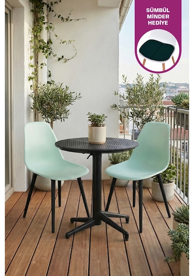 Vilinze Tilia Plastik Bahçe Balkon Bistro Seti Katlanır Masa 60 60 Cm Tilia-siyah-eames2-myeşili-siyah Diğer Vilinze Tilia Plastik Bahçe Balkon Bistro Seti Katlanır Masa 60 60 Cm Tilia-siyah-eames2-myeşili-siyah Diğer