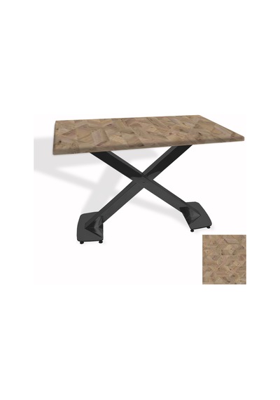İks Masa Esb 70x120 - Werzalit, Allzalit Yada Wermodin Tabla - Edgy Wood Çok Renkli