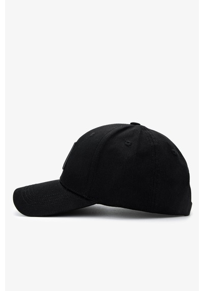 Valmenti Unisex Tekstil Beyzbol Şapka 1139 Ec4006 Spk Y25 Black Logo Siyah