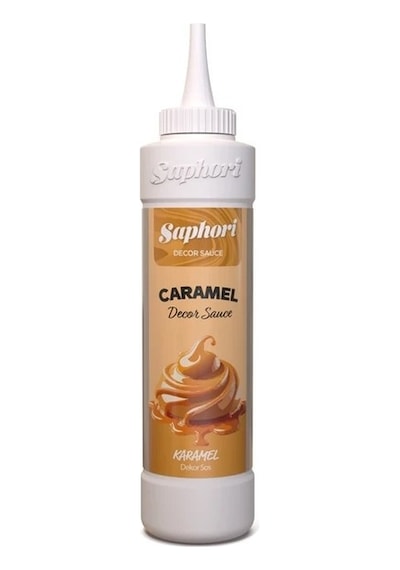 Saphori Karamel Aromalı Dekor Sos Karamel Pasta Sos 750 Gr