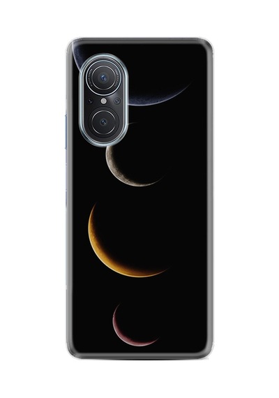 Huawei Nova 9 Se Kılıf Resimli Desenli Silikon Platinium Series Gezegenler 1901