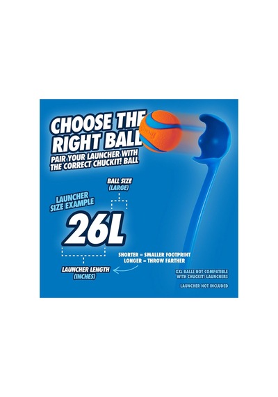 Hepsifur Chuckit Sport Launcher Büyük Boy Top Fırlatıcı Tenis Topu Hediyeli 1240063
