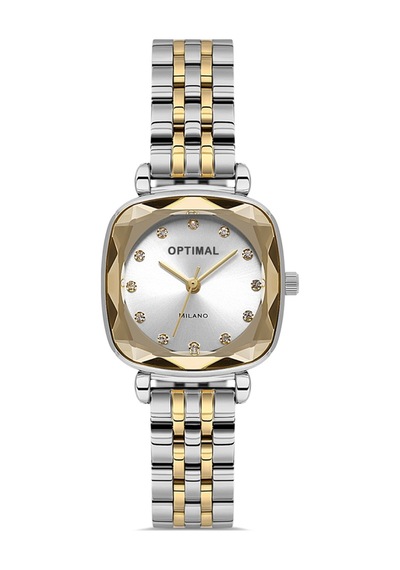 Optimal Opt.03474m.06 Unisex Kol Saati Altın - Siyah