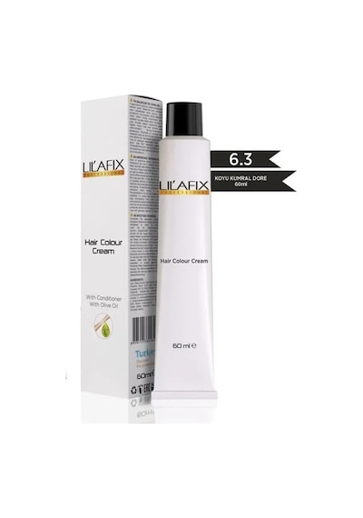 Lilafix Profesyonel Tüp Saç Boyası 60ml - 6.3 Koyu Kumral Dore