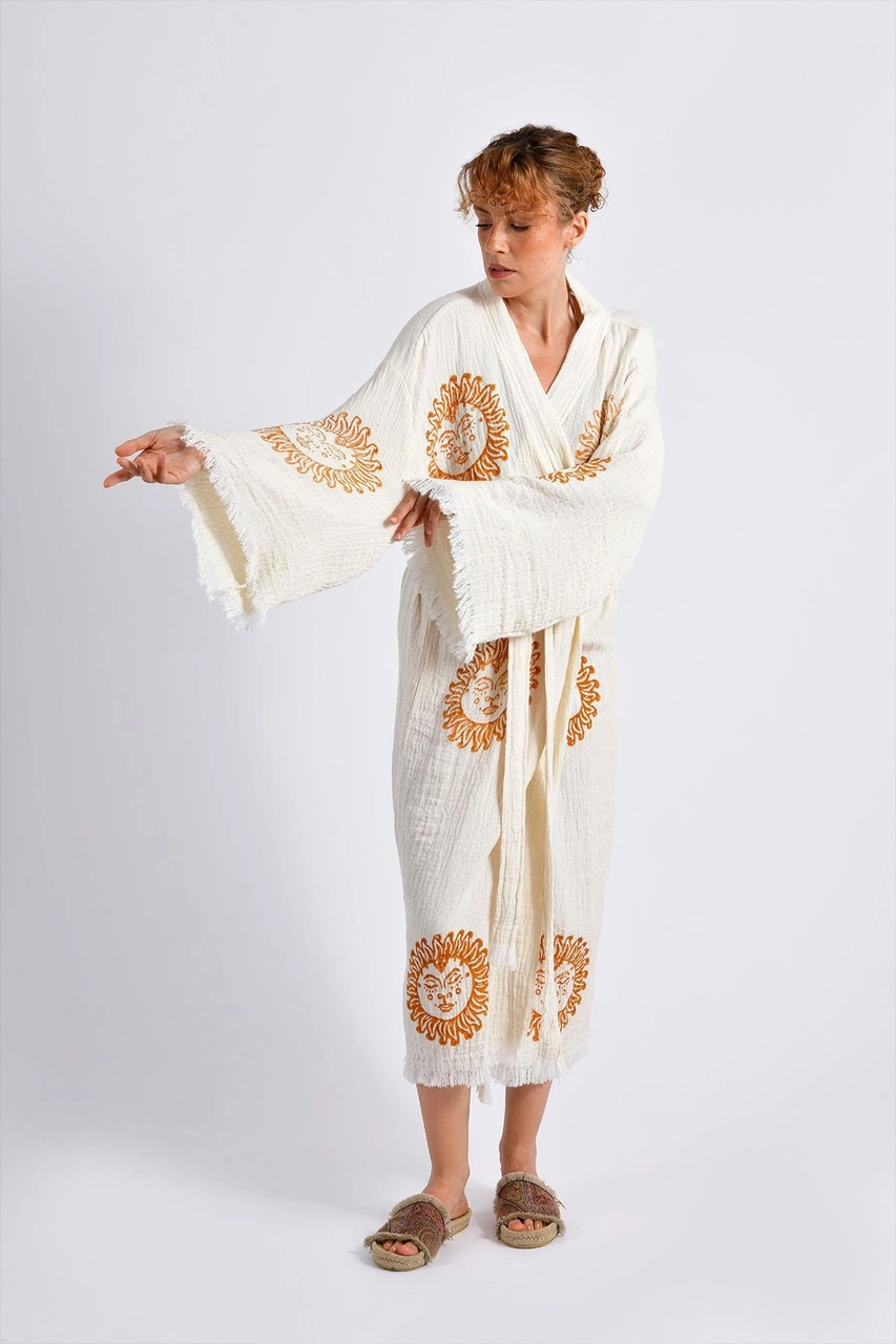 Brandsmithshop Solar Bloom Kimono Çok Renkli