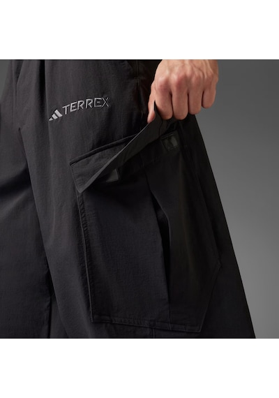 Black Adidas Erkek Koşu - Yürüyüş Eşofman Altı Cargo Pants Jf3715 Siyah