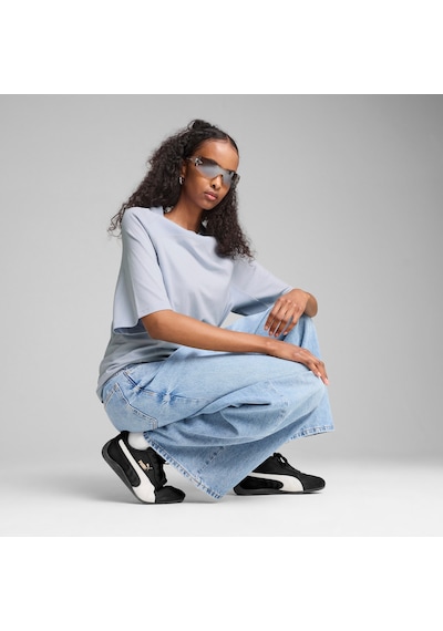 Puma Dare To Kadın Geniş Kesim Tişört 629827 47 Mavi