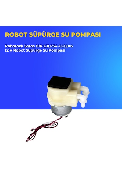 Roborock Saros 10r Cjlp34-cc12a6 12 V Robot Süpürge Su Pompası