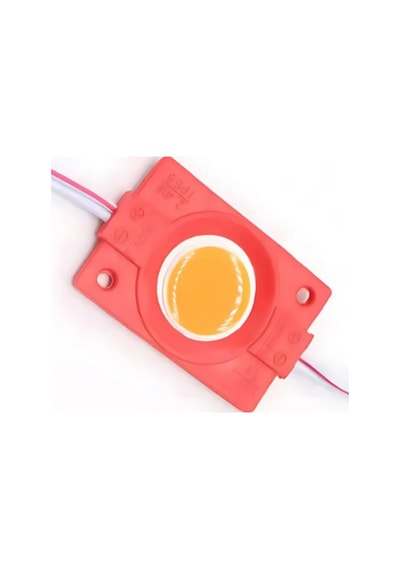 Tekli Su Geçirmez 12 Volt 2.4 Watt Modül Led Kırmızı 10 Adet