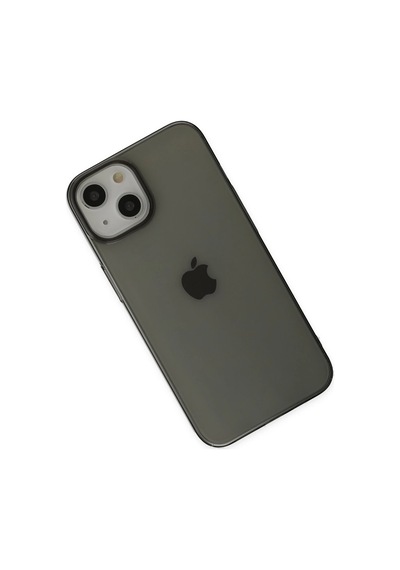 Cosmotex Newface İphone 14 Plus Kılıf Pc Sert Şeffaf Kapak - Siyah