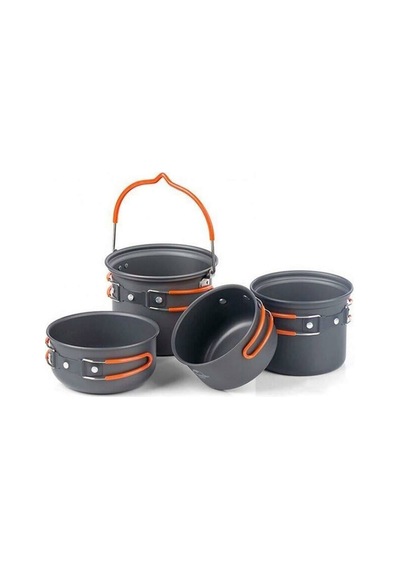 Naturehike 4ın1 Kamp Yemek Pişirme Seti Füme