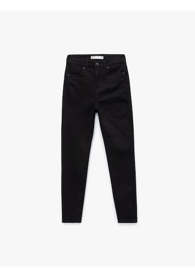 Koton Yüksek Bel Dar Kesim Dar Paça Toparlayıcı Jean Pantolon - Skinny Push Up Fit Jean Siyah 5wal40015md Siyah Koton Yüksek Bel Dar Kesim Dar Paça Toparlayıcı Jean Pantolon - Skinny Push Up Fit Jean Siyah 5wal40015md Siyah