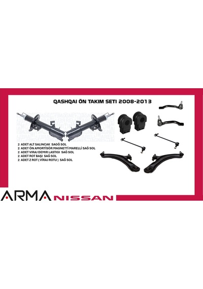 Qashqai Ön Takım Set 2008-2013