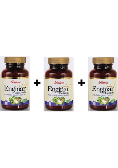 Balen Enginar Plus Ekstraktı 820 Mg X 100 Kapsül - 3 Şişe