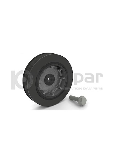 Kentpar Krank Kasnağı Kit Renault 19-clıo Iı-megane I 1.9d D55 152 K108 1s 7700107145 7700112999 7700724249