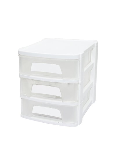 Super-bag Asr-2067 Çekmece 3 Katlı 18.5x27x22.2cm No:1 Tonton Diğer